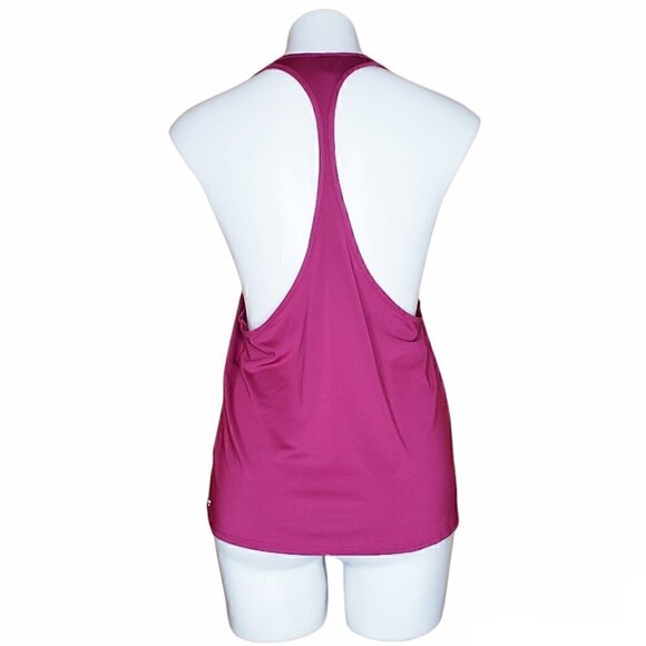 Fabletics Racerback Magenta Pink Tank Top - Picture 3 of 4